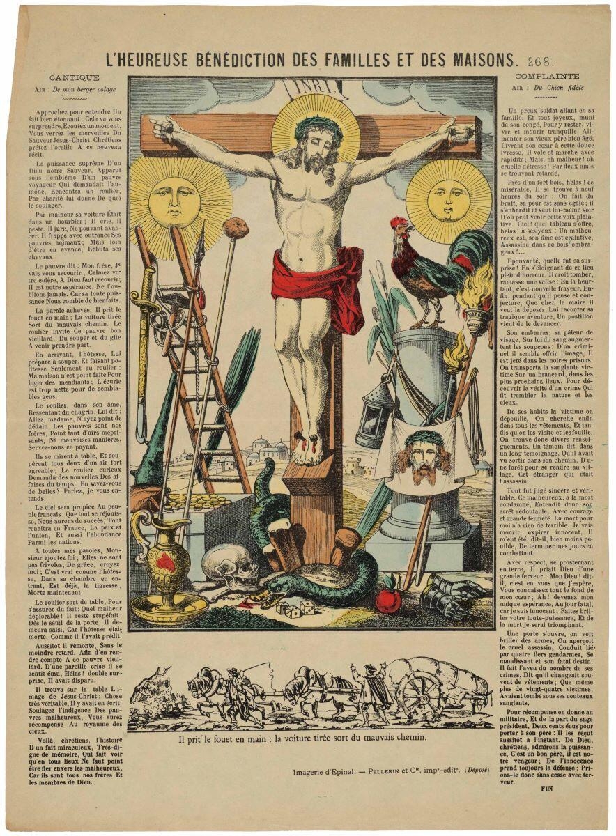 L'HEUREUSE BÉÉDICTION DES FAMILLES ET DES MAISONS. 268 (titre inscrit)_0